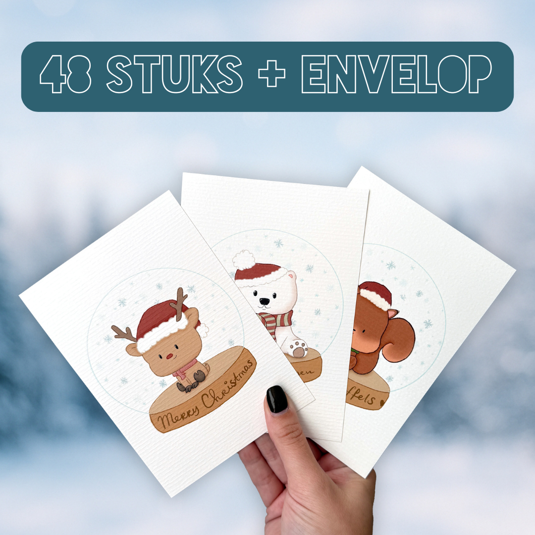 Festive Feast Kerstkaarten Set PRE ORDER