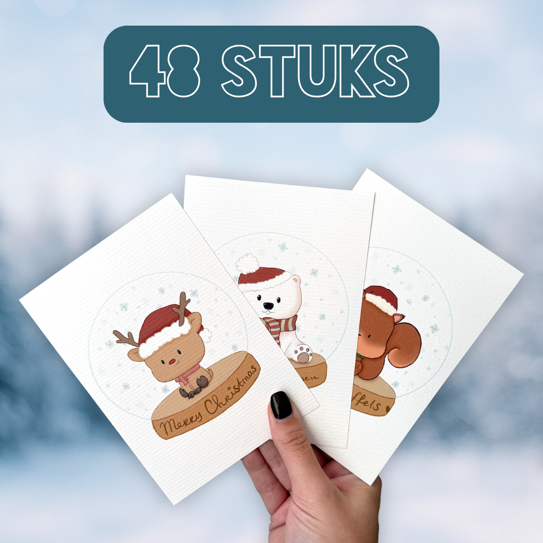 Festive Feast Kerstkaarten Set PRE ORDER