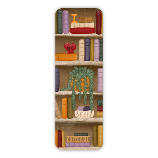 No Shelf Control Boekenlegger